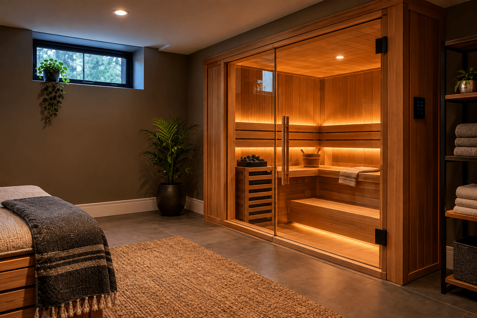 Can You Put a Sauna in Your Basement?