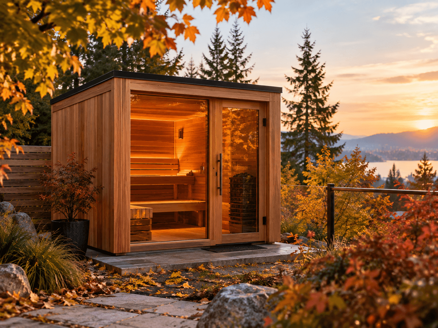 Why Fall Is the Perfect Time to Install an Outdoor Sauna in Toronto