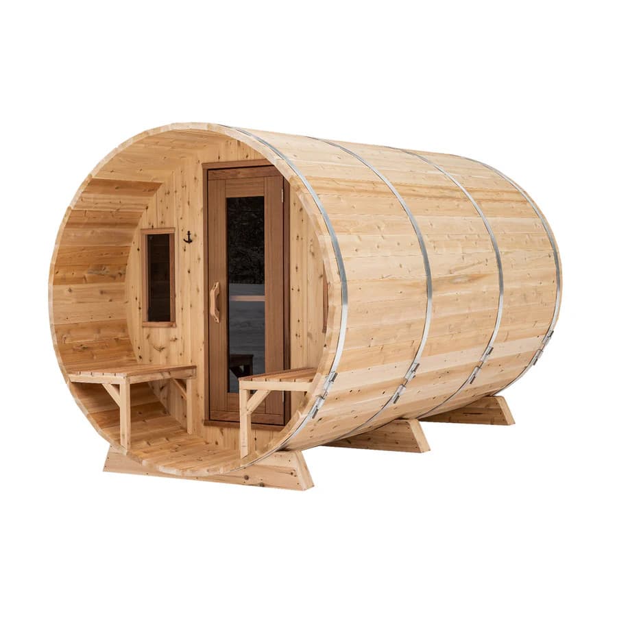 Barrel Sauna w/Changeroom