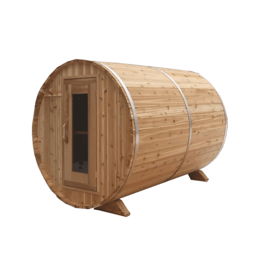 7x6'  Barrel Sauna w Changeroom